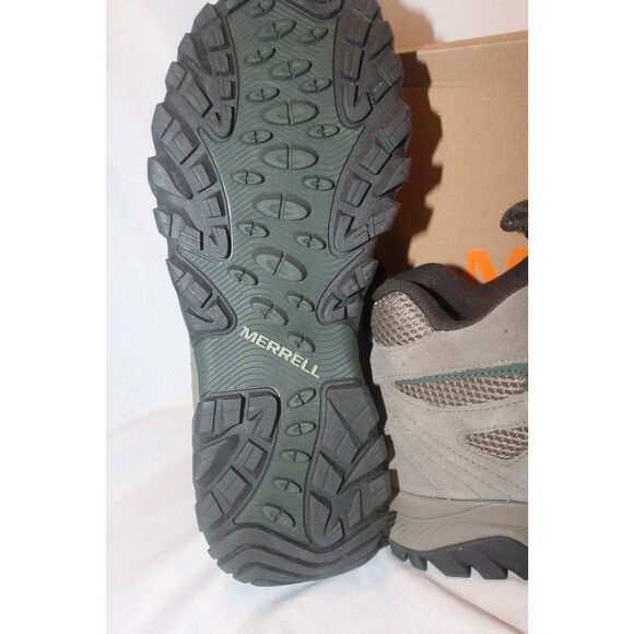 Merrell Mens Oakcreek Mid Waterproof Boots Hiking Trail Shoes SZ 10 BOULDER NIB - Picture 7 of 7